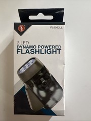 3 LED Dynamo Crank Wind Flashlight Torch Camping Emergency Survival Outdoor Gear