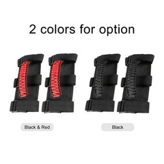 Car Roll Bar Paracord Grab Handles Grip Handles With 3 Straps Replacement KXCH
