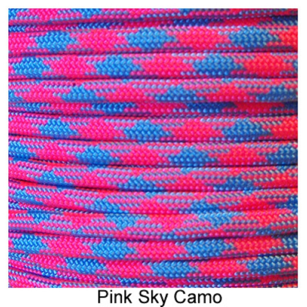 Neon Cotton Candy Paracord 50 Foot 550 lb Bracelet Camping Survival Kit Rope