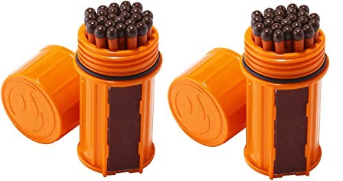 UCO Stormproof Match Kit with Waterproof Case, 25 Stormproof Matches and 3 St…