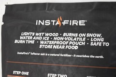 Set of 6 Instafire Fire Starter Blend Granulated Single Eco Friendly Odorless