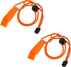 Emergency Whistles with Lanyard, Safety Whistle Survival Shrill Loud, Marine Whi