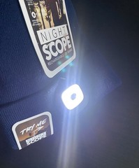 Night Scope Rechargeable LED Beanie USB Charging Port 100 Lumens SMD – Navy Blue