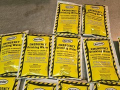 20 Mayday Emergency Drinking Water Pouches Survival bug-out-bag disaster kit
