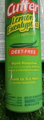3 x Cutter Lemon Eucalyptus Insect Repellent 4 Ounce Deet Free