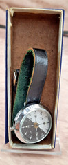 Vintage Survival Kit Lot W/ Machete Compass First Aid Gear Blue Case