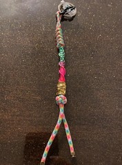 Keychain or knife lanyard. Bag, backpack, jacket zipper pull. Buddhist deities