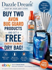 Avon Skin So Soft Bug Guard Plus Picaridin Towelettes