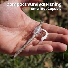 Compact Survival Fishing Kit | Ultralight Emergency Fishing Gear for Camping & H