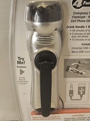 Ready America Emergency Power Station Flashlight Radio Siren Phone Charger NEW