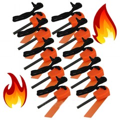 Outdoor Wild Survival Ferro Rod Camping Fishing Flint Steel Fire Starter Striker