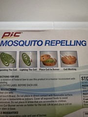 NEW Mosquito Repelling Terra Cotta Burning Dish W/ 4 Starters Citronella Scent