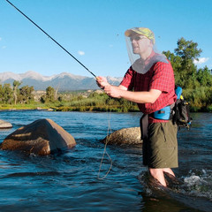 Premium Mosquito Head Net for Insect 2 Pack, Ultra Large & Long, Extra Fine Hole