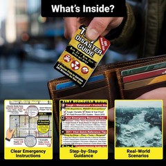 Tiny Survival, Disaster & First Aid Guide – Pocket Emergency Preparedness Han…