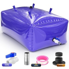 Zxzyhfty Large Capacity Water Storage Bladder Portable Water Tank Containers