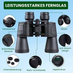 Camping Survival Gift Set Outdoor Tool German Army Slingshot Hunting Binoculars