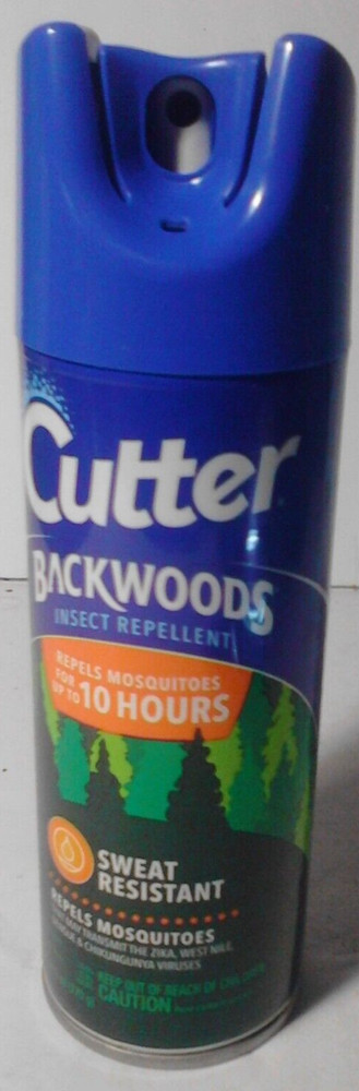 Cutter backwoods insect repelent 6 oz can sweat resistant 25% deet