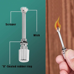 Permanent Match Accessories, Never Ending Matchstick Parts, Forever Matches Stri