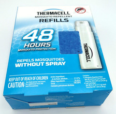Thermacell Mosquito Repellent Refills 48 Hours – 4 Fuel Cartridges & 12 Mats NEW