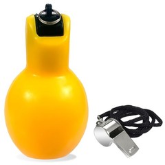 1pc Hand Pipe with 1pc Stainless Steel Sports Pipes, Whistle for Train…