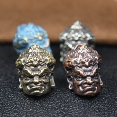 Buddha Acalanatha Brass EDC Paracord Bead Knife Lanyard Pendants DIY Accessories