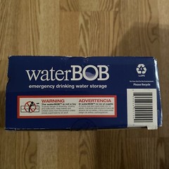 Water BOB Survival Emergency Drinking Fresh Water Storage 100-Gallons Kit Open