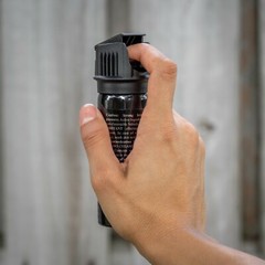 2 POLICE MAGNUM Pepper Spray 3oz Flip Top Stream Self Defense Safety Protection