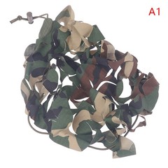 Camo Net Airsoft Helmet Cover Nylon Drawstring Helmet Scrim Hunting Accessory