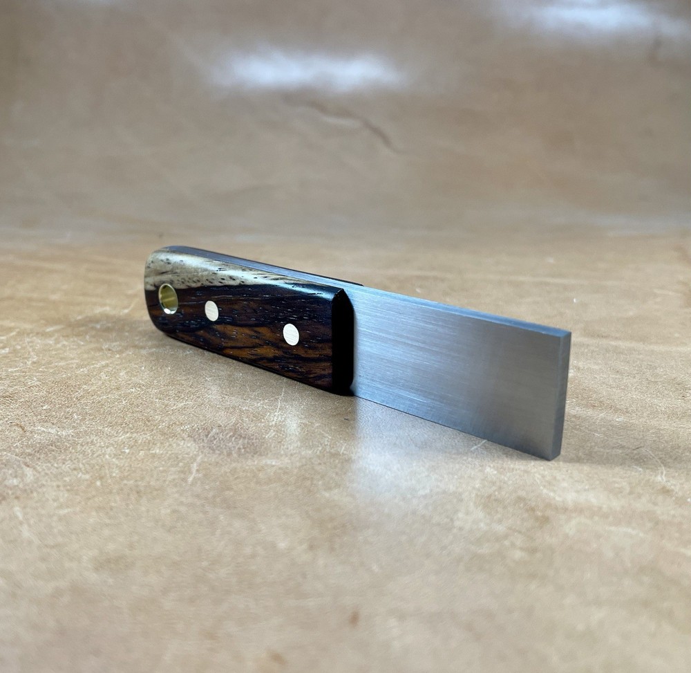 Bushcraft Striker Firesteel Scraper For Ferro Rod Carbon Steel Cocobolo Handle