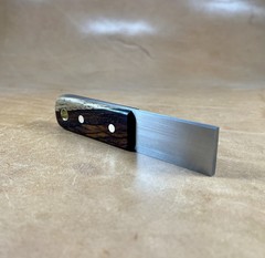 Bushcraft Striker Firesteel Scraper For Ferro Rod Carbon Steel Cocobolo Handle