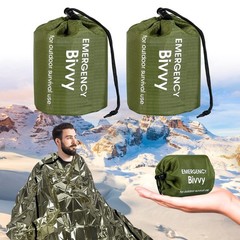 Emergency Blanket Sleeping Bag Portable Emergency Tent Waterproof Survival Sleeping Bag H…