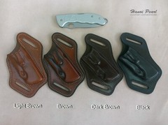 Custom Canted Leather Sheath for SAK Victorinox Hunter Pro Alox [Sheath Only]