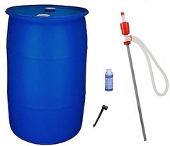 55 Gallon Emergency Water Barrel Storage Combo Pack — FREE SHIPPING