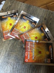 Lot Of 4 HeatPax 24 Hour Body Warmers Air Activated New