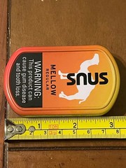 13 Empty Camel Snus Tins  Water Resistant new style (no Tobacco) storage contain
