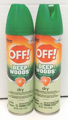 Off! Deep Woods Insect Repellent VIII (Dry) – 4 Oz.pack 2