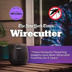 Thermacell Rechargeable Outdoor Mosquito Repeller Covers 20ft Deet Free Charcoal