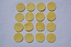 Natural Beeswax Handmade Firestarters (16 pieces, 64 fires)