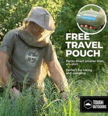 Adjustable Drawcord Bug Suit with Instant Access Head Cover – Outdoor Comfort
