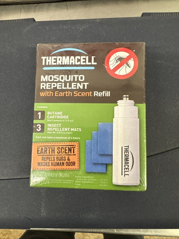 Thermacell Mosquito Repellent Refills – 12 hours of protection Cartridge & Mats