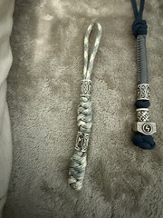 Paracord Knife Lanyard, Key Chain Buyer’s Choice Runes, Mjolnir Thor, Tiger