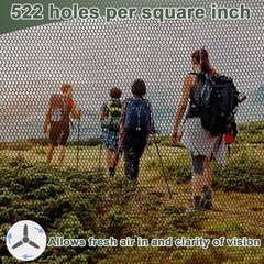 Mosquito Head Net Mesh Face and Neck Protection for Camping Hiking 2 Pack