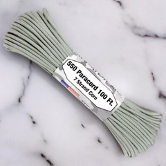 550 Paracord – 100ft – Gray – Made in USA