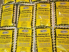 20 Mayday Emergency Drinking Water Pouches Survival bug-out-bag disaster kit