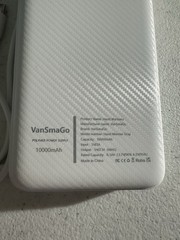 VanSmaGo Gray Hand Warmer Rechargeable Portable 10000mAh MPN Hand Warmer Gray
