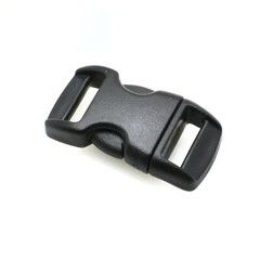 3/8″(10mm) Colorful Contoured Curved Side Snap Release Plastic Buckles Paracord