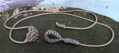 Shepherd Sling One Piece Paracord 12f Weaved Inside Is Emergency Fishing Gear