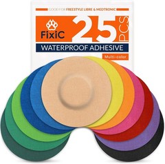3 1/2″ Freestyle Sensor Adhesive Patches – Hypoallergenic & Latex-Free 25 Pack