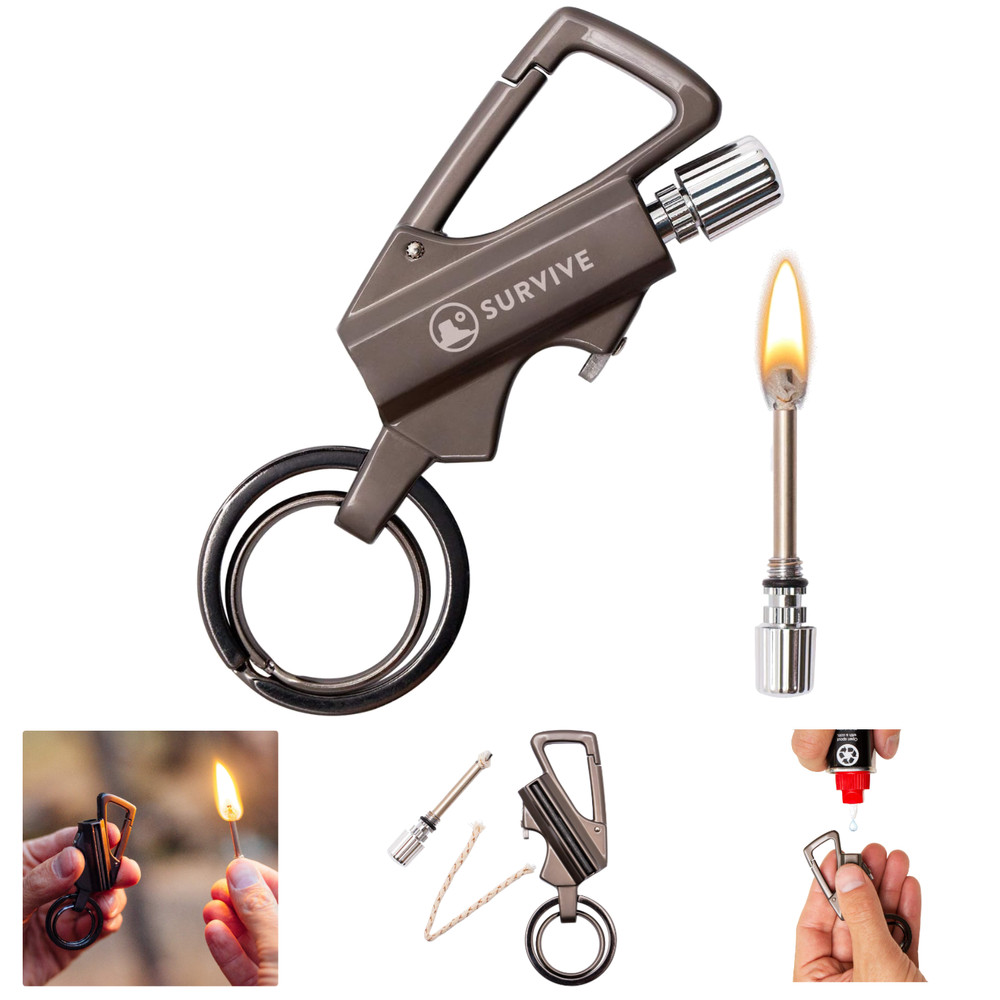 Match Bottle Opener 1 Pack Waterproof Reusable Survival Fire Starter