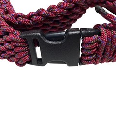 Paracord Survival Belt 38″ Long Plastic Side Release Buckle